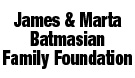 James & Marta Batmasian Family Foundation